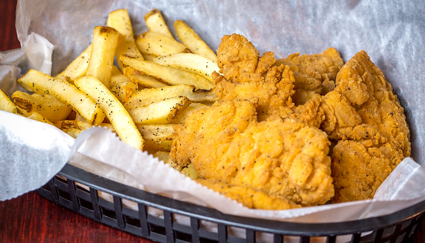 CHICKEN TENDERS & FRIES image