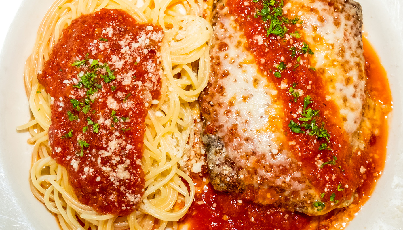 KID'S CHICKEN PARM & SPAGHETTI image